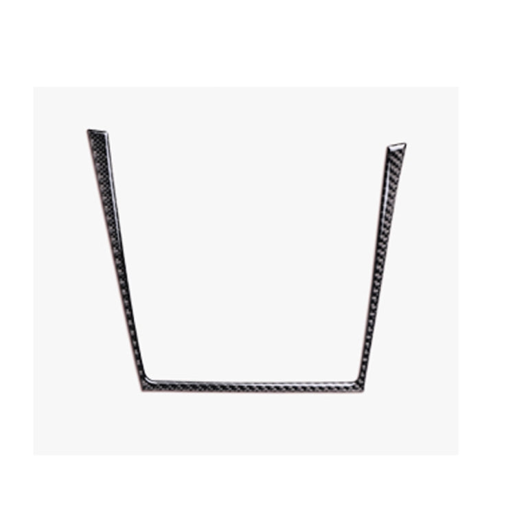 Car Carbon Fiber Water Cup Holder Decorative Sticker for BMW E70 X5 / E71 X6 2009-2013, Left Drive by buy2fix