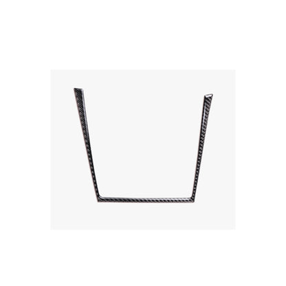 Car Carbon Fiber Water Cup Holder Decorative Sticker for BMW E70 X5 / E71 X6 2009-2013, Left Drive by buy2fix