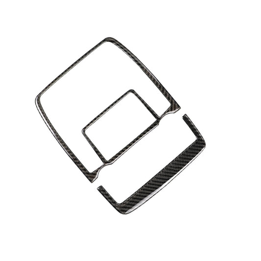 2 in 1 Car Carbon Fiber Solid Color Reading Light Decorative Sticker for BMW E70 X5 / E71 X6 2008-2013, Left and Right Drive Universal by buy2fix