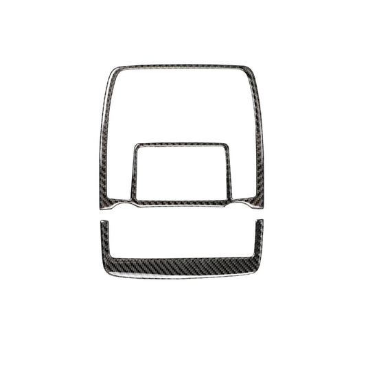 2 in 1 Car Carbon Fiber Solid Color Reading Light Decorative Sticker for BMW E70 X5 / E71 X6 2008-2013, Left and Right Drive Universal by buy2fix