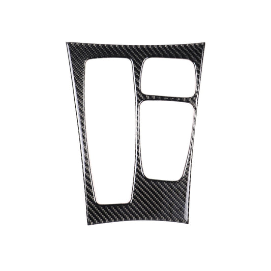Car Carbon Fiber Solid Color Gear Panel Decorative Sticker for BMW X5 2008-2013 / X6 2009-2014, Low-level Configuration Left Drive by buy2fix