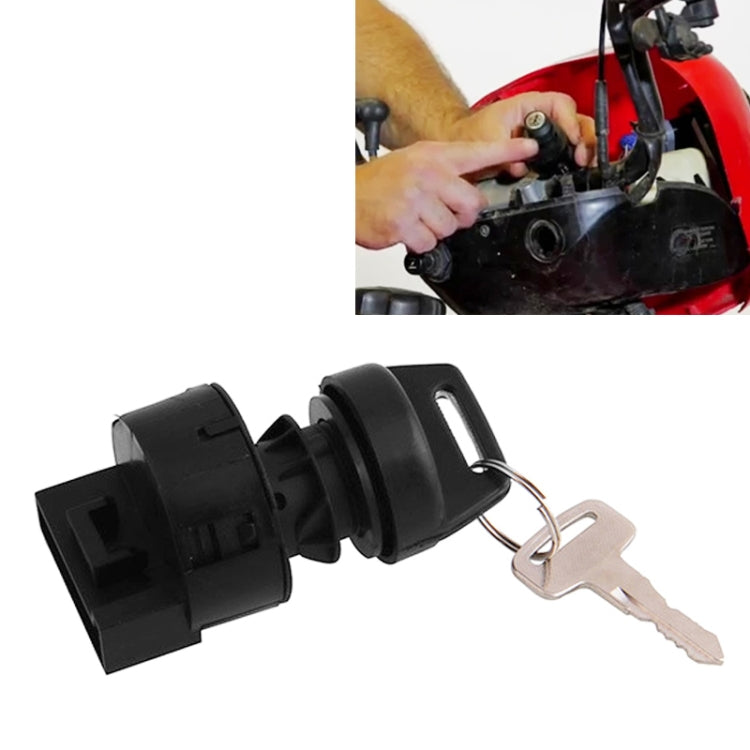 Motorcycles Ignition Key Switch for Polaris RZR 570 800 900 1000 - Replacement Parts by buy2fix | Online Shopping UK | buy2fix