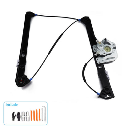 Car Front Left Glass Lift Power Window Regulator LH Driver Side + Toolkit 51338254911 for BMW X5 - Glasses & Windows Accessories by buy2fix | Online Shopping UK | buy2fix
