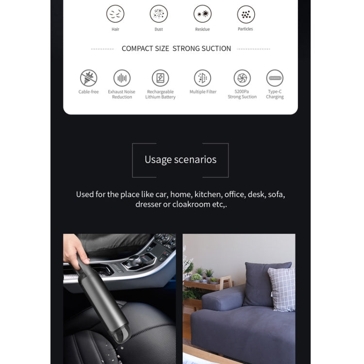 Car Portable Handheld Powerful Vacuum Cleaner by buy2fix
