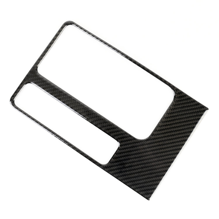 B Style Carbon Fiber Car Water Cup Decorative Sticker for Jaguar F-PACE 2016-2020 by buy2fix