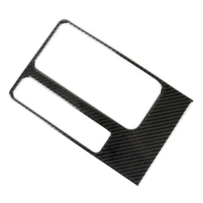 B Style Carbon Fiber Car Water Cup Decorative Sticker for Jaguar F-PACE 2016-2020 by buy2fix