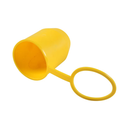 50mm Plastic Car Truck Tow Ball Cover Cap Towing Hitch Trailer Towball Protection (Yellow) - Towing Bars by buy2fix | Online Shopping UK | buy2fix