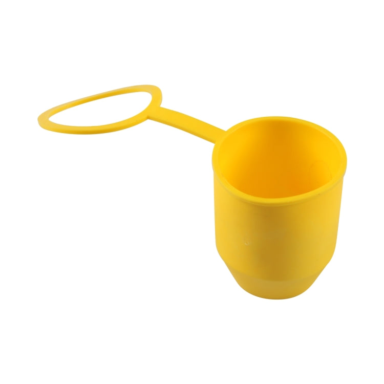 50mm Plastic Car Truck Tow Ball Cover Cap Towing Hitch Trailer Towball Protection (Yellow) - Towing Bars by buy2fix | Online Shopping UK | buy2fix