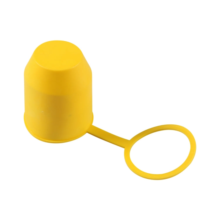 50mm Plastic Car Truck Tow Ball Cover Cap Towing Hitch Trailer Towball Protection (Yellow) - Towing Bars by buy2fix | Online Shopping UK | buy2fix