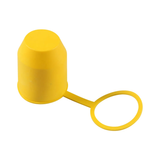 50mm Plastic Car Truck Tow Ball Cover Cap Towing Hitch Trailer Towball Protection (Yellow) - Towing Bars by buy2fix | Online Shopping UK | buy2fix