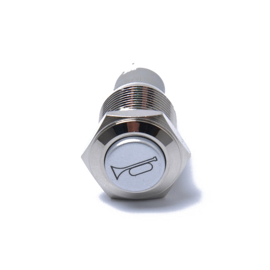 Momentary Reset Switch Push Button 16mm 12V for Car Motorcycle Horn Speaker - Car Switches by buy2fix | Online Shopping UK | buy2fix