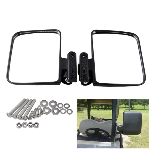 Side Mirror Rear View Mirror for Golf Carts - Side Mirrors by buy2fix | Online Shopping UK | buy2fix