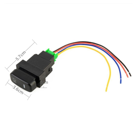 Car Fog Light On-Off Button Switch for Mitsubishi, with Cable - Car Switches by buy2fix | Online Shopping UK | buy2fix