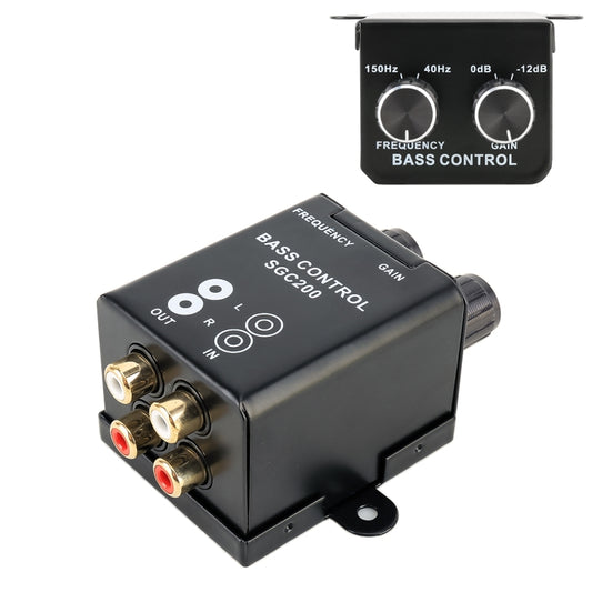 Car / Home Amplifier Subwoofer Bass Controller Amplifier Regulator - Car Amplifiers by buy2fix | Online Shopping UK | buy2fix