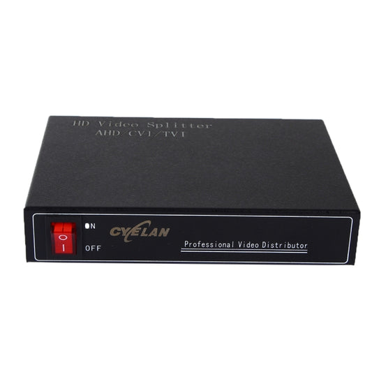 Coaxial AHD / CVI / TVI 1 into 4 Video Signal Splitter - Video Balun by buy2fix | Online Shopping UK | buy2fix