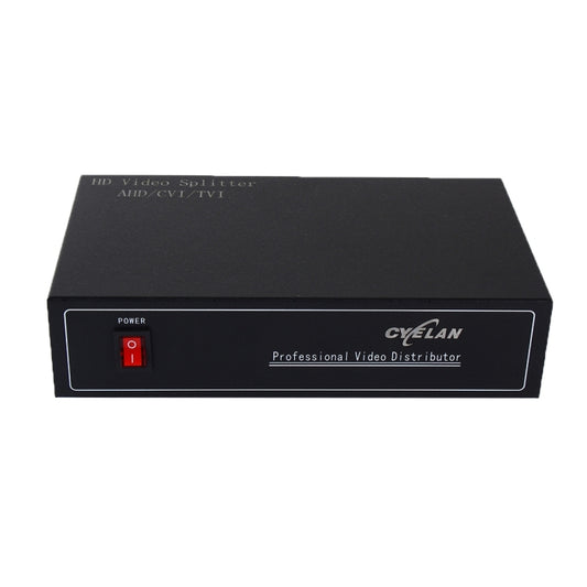 Coaxial AHD / CVI / TVI 1 into 8 Video Signal Splitter - Video Balun by buy2fix | Online Shopping UK | buy2fix