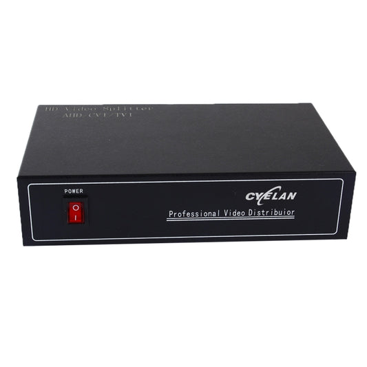 Coaxial AHD / CVI / TVI 2 into 4 Video Signal Splitter - Video Balun by buy2fix | Online Shopping UK | buy2fix