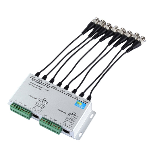 HD208 HD-CVI/TVI/AHD CCTV 8CH Passive Video Balun - Video Balun by buy2fix | Online Shopping UK | buy2fix