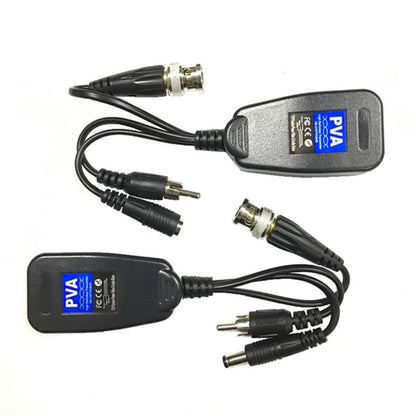 2 PCS Anpwoo 205PVA 3 in 1 Power + Video + Audio Balun HD-CVI/AHD/CVI Passive Twisted Transceiver by Anpwoo