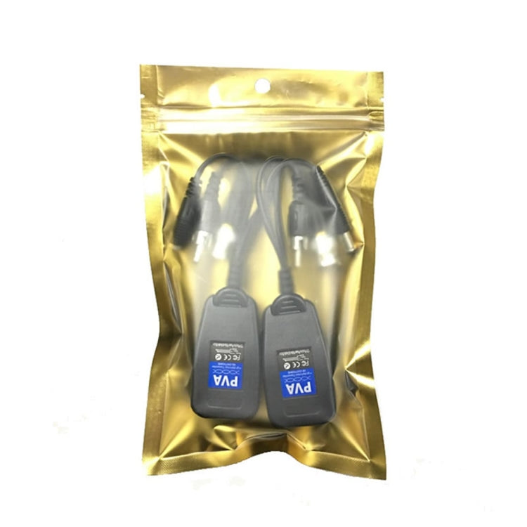 2 PCS Anpwoo 205PVA 3 in 1 Power + Video + Audio Balun HD-CVI/AHD/CVI Passive Twisted Transceiver by Anpwoo