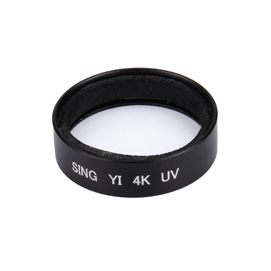 SING for Xiaomi Xiaoyi Yi II Sport Action Camera Proffesional 4K UV Filter(Black) - Lens Filter by buy2fix | Online Shopping UK | buy2fix