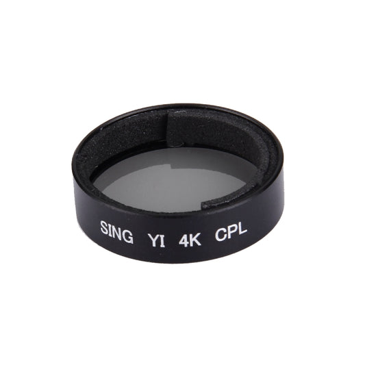 SING for Xiaomi Xiaoyi Yi II Sport Action Camera Proffesional 4K CPL Filter(Black) - Lens Filter by buy2fix | Online Shopping UK | buy2fix