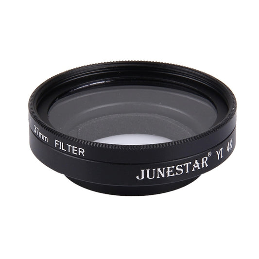 JUNESTAR for Xiaomi Xiaoyi Yi II 4K Sport Action Camera Proffesional 37mm UV Filter + Lens Protective Cap - Lens Filter by JSR | Online Shopping UK | buy2fix