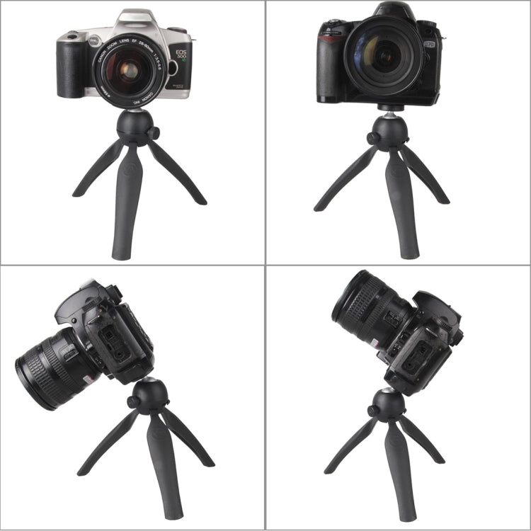 Multi-function Mini Tripod Holder Stand Mount for Mobile Phone / Digital Camera(Black) - Tripods by buy2fix | Online Shopping UK | buy2fix