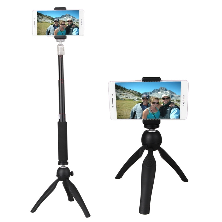 Multi-function Mini Tripod Holder Stand Mount for Mobile Phone / Digital Camera(Black) - Tripods by buy2fix | Online Shopping UK | buy2fix