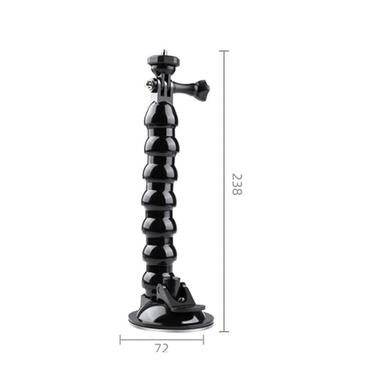 Extended Suction Cup Jaws Flex Clamp Mount(Black) - Holder by buy2fix | Online Shopping UK | buy2fix