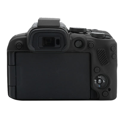 For Canon EOS R10 Soft Silicone Protective Case (Black) - Protective Case by buy2fix | Online Shopping UK | buy2fix