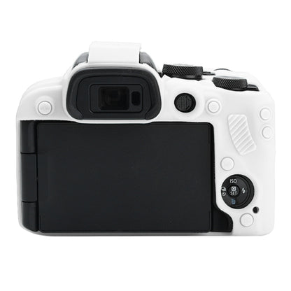 For Canon EOS R10 Soft Silicone Protective Case (White) by buy2fix