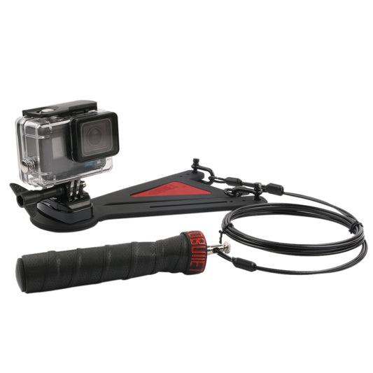 Bullet Time Rig 360 Degree Selfie Mount for PULUZ Action Sports Cameras Jaws Flex Clamp Mount for GoPro, Insta360, DJI and Other Action Cameras(Black) - Holder by buy2fix | Online Shopping UK | buy2fix