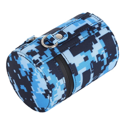 Camouflage Color Small Lens Case Zippered Cloth Pouch Box for DSLR Camera Lens, Size: 11x8x8cm (Blue) by buy2fix