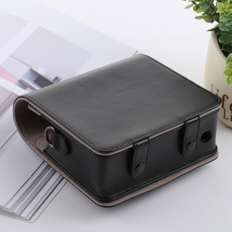 Retro Style Full Body Camera PU Leather Case Bag with Strap for FUJIFILM instax SQUARE SQ6 (Black) by buy2fix