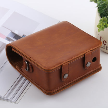 Retro Style Full Body Camera PU Leather Case Bag with Strap for FUJIFILM instax SQUARE SQ6 (Brown) by buy2fix