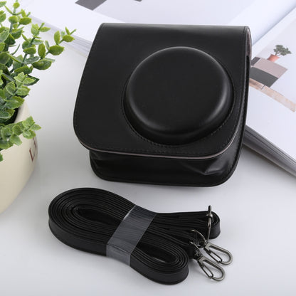 Retro Style Full Body Camera PU Leather Case Bag with Strap for FUJIFILM instax mini 9 / mini 8+ / mini 8(Black) by buy2fix