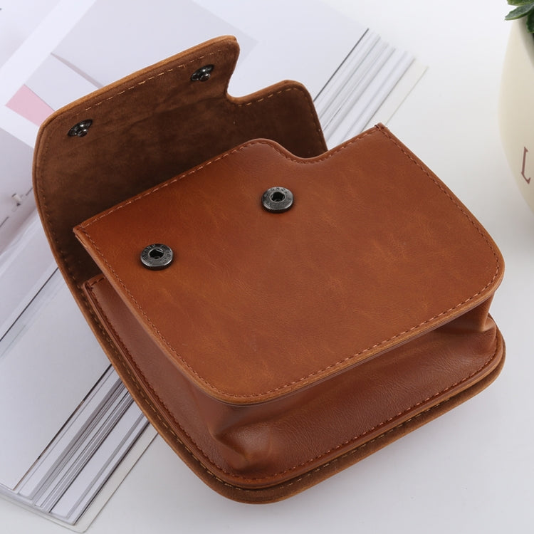 Retro Style Full Body Camera PU Leather Case Bag with Strap for FUJIFILM instax mini 9 / mini 8+ / mini 8(Brown) by buy2fix