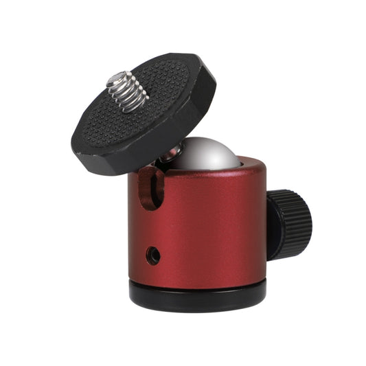 Mini 360 Degree Rotation Panoramic Metal Ball Head for DSLR & Digital Cameras (Red) - Tripod Heads by buy2fix | Online Shopping UK | buy2fix