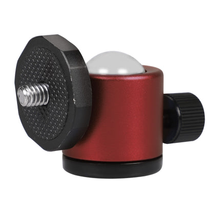 Mini 360 Degree Rotation Panoramic Metal Ball Head for DSLR & Digital Cameras (Red) - Tripod Heads by buy2fix | Online Shopping UK | buy2fix