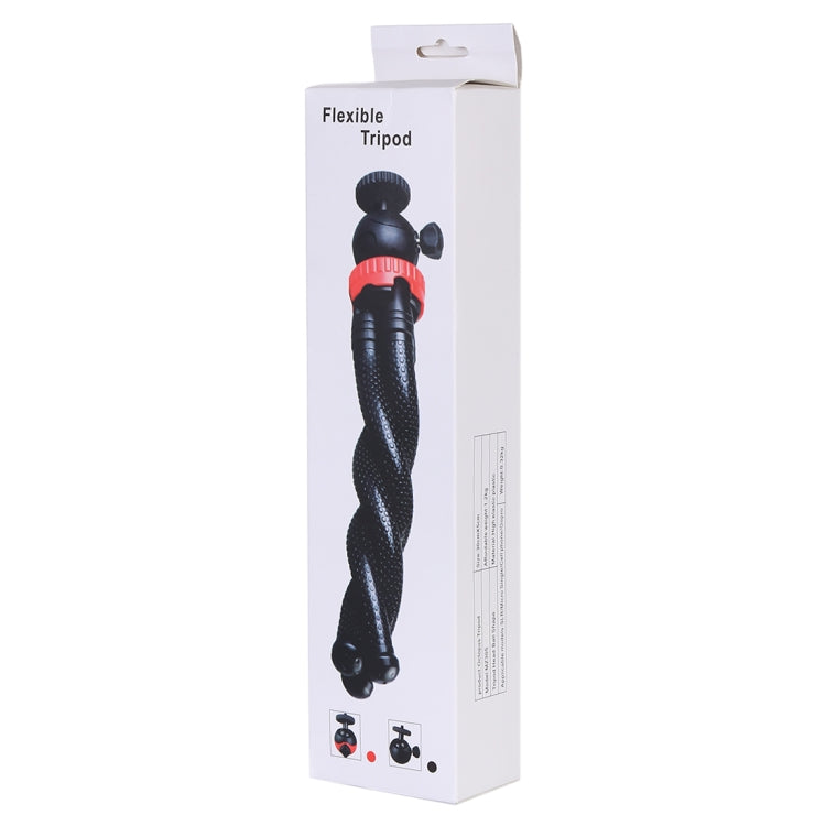 MZ305 Mini Octopus Flexible Tripod Holder with Ball Head for SLR Cameras, GoPro HERO10 Black / HERO9 Black / HERO8 Black /7 /6 /5 /5 Session /4 Session /4 /3+ /3 /2 /1, DJI Osmo Action, Xiaoyi and Other Action Cameras, Cellphone, Size:30cmx5cm - Portable Mini Tripod by buy2fix | Online Shopping UK | buy2fix