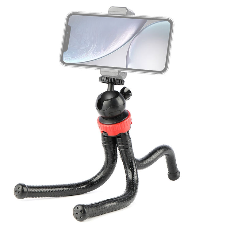 MZ305 Mini Octopus Flexible Tripod Holder with Ball Head for SLR Cameras, GoPro HERO10 Black / HERO9 Black / HERO8 Black /7 /6 /5 /5 Session /4 Session /4 /3+ /3 /2 /1, DJI Osmo Action, Xiaoyi and Other Action Cameras, Cellphone, Size:30cmx5cm - Portable Mini Tripod by buy2fix | Online Shopping UK | buy2fix