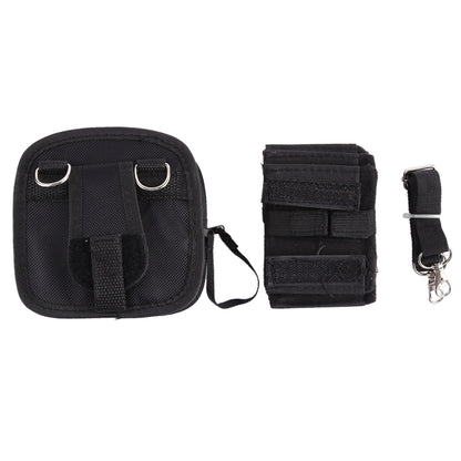 9PCS Nylon Filter Bag with Strap, Size:14×12×6cm(Black) - Other Accessories by buy2fix | Online Shopping UK | buy2fix