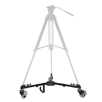 Kingjoy VX-600D Aluminium Alloy Camera Big Foot Wheel Tripod Pulley Base - Other Accessories by buy2fix | Online Shopping UK | buy2fix