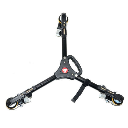 Kingjoy VX-600D Aluminium Alloy Camera Big Foot Wheel Tripod Pulley Base - Other Accessories by buy2fix | Online Shopping UK | buy2fix