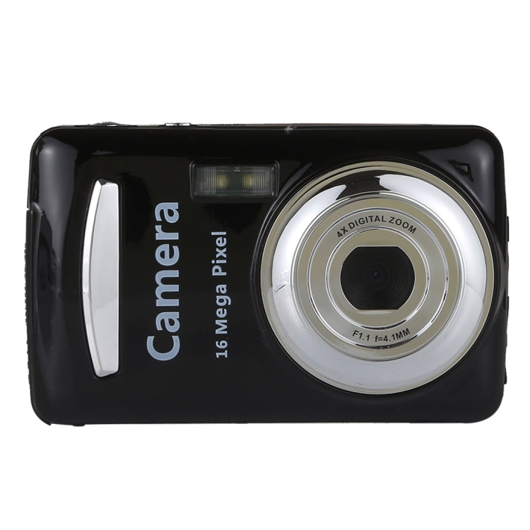 1280x720P HD 4X Digital Zoom 16.0 MP Digital Video Camera Recorder with 2.4 inch TFT Screen(Black) - Video Cameras by buy2fix | Online Shopping UK | buy2fix