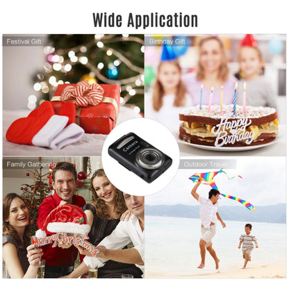 1280x720P HD 4X Digital Zoom 16.0 MP Digital Video Camera Recorder with 2.4 inch TFT Screen(Black) - Video Cameras by buy2fix | Online Shopping UK | buy2fix