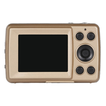 1280x720P HD 4X Digital Zoom 16.0 MP Digital Video Camera Recorder with 2.4 inch TFT Screen(Gold) - Video Cameras by buy2fix | Online Shopping UK | buy2fix