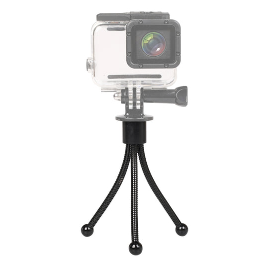 Mini Metal Desktop Tripod Mount with UNC1/4 screw interface, Max Load: 0.6kg - Portable Mini Tripod by buy2fix | Online Shopping UK | buy2fix