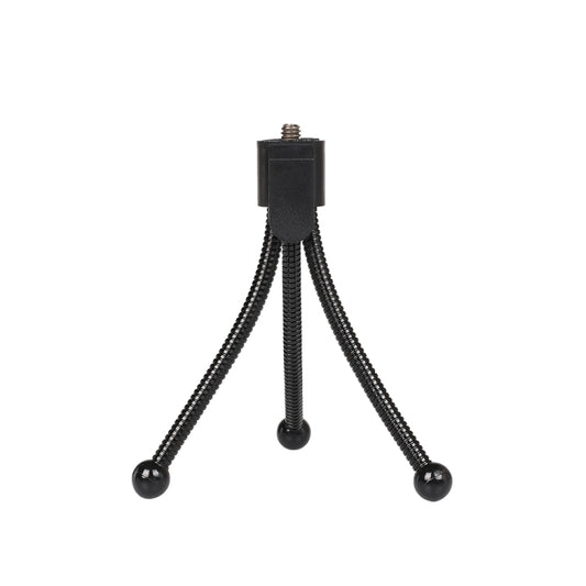 Mini Metal Desktop Tripod Mount with UNC1/4 screw interface, Max Load: 0.6kg - Portable Mini Tripod by buy2fix | Online Shopping UK | buy2fix